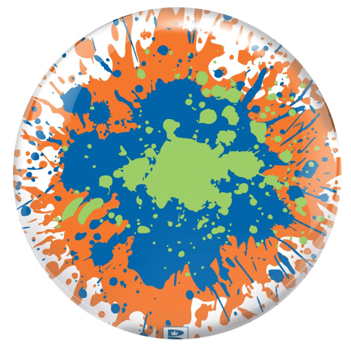 Bowlingball - VIZ-A-Ball - PAINT SPLATTER